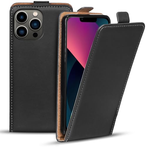 CoolGadget Slim Flipcase für iPhone 13 Pro, Hochwertige PU Leder Klapphülle mit Magnetverschluss und 360 Grad Schutz, Schwarz CoolGadget Slim Flipcase für iPhone 13 Pro, Hochwertige PU Leder Klapphülle mit Magnetverschluss und 360 Grad Schutz, Schwarz von CoolGadget