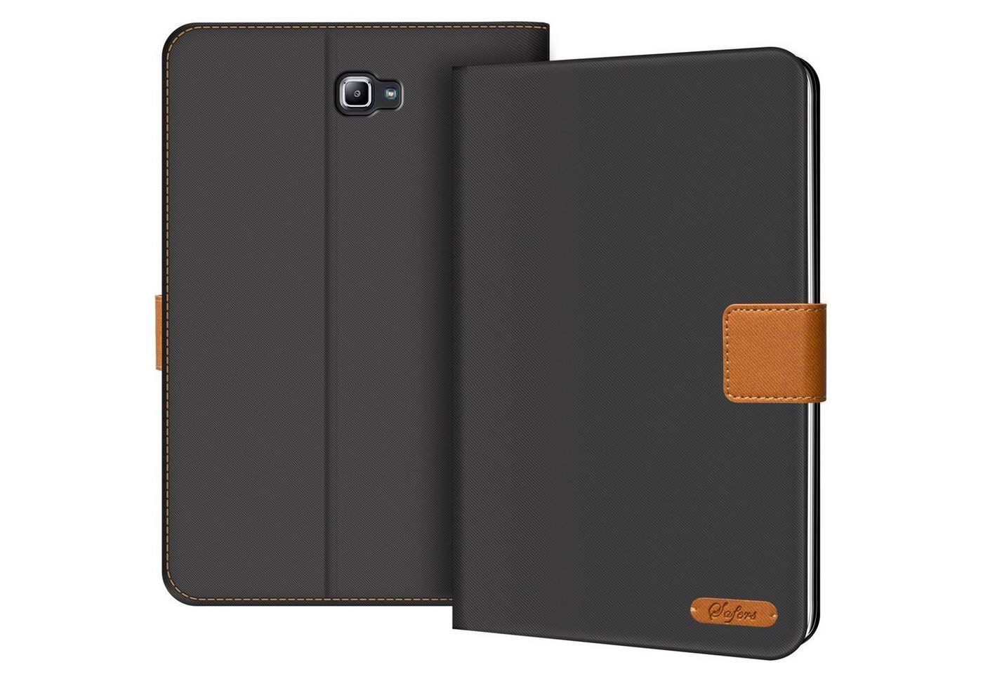 CoolGadget Tablet-Hülle Book Case Tablet Tasche Für Samsung Galaxy Tab A 10.1 (2016) 25,7 cm (10,1 Zoll), Hülle Klapphülle Cover Samsung Tab A 10.1 (T580/T585) Schutzhülle von CoolGadget