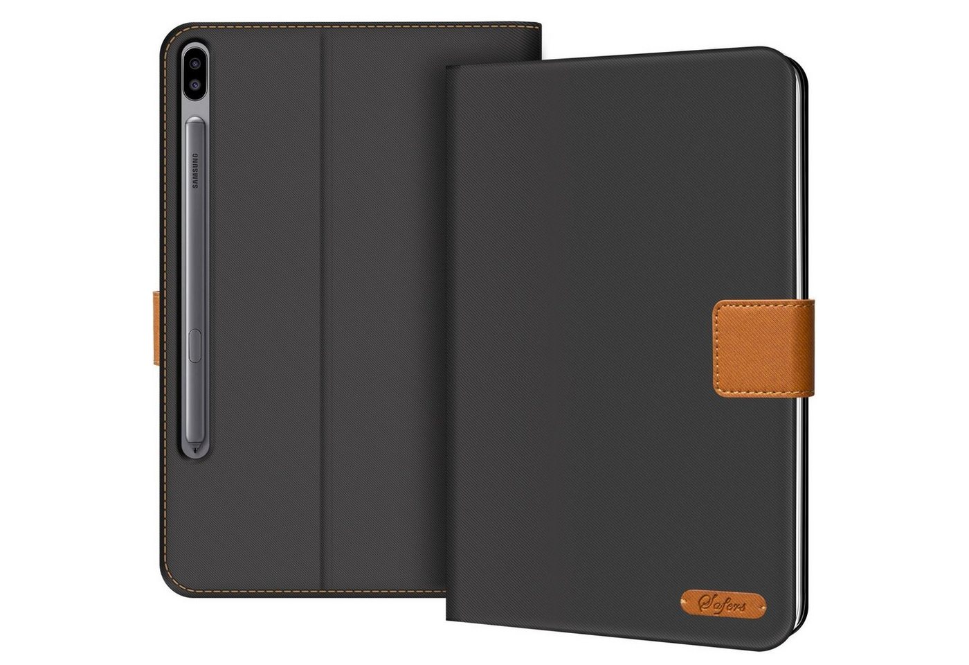 CoolGadget Tablet-Hülle Book Case Tablet Tasche für Samsung Galaxy Tab S8+ 31,5 cm (12,4 Zoll), Hülle Klapphülle Cover für Galaxy Tab S8 Plus WiFi LTE Schutzhülle von CoolGadget