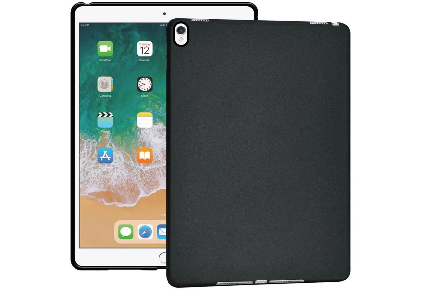 CoolGadget Tablet-Hülle Silikon Case Tablet Hülle Für iPad Pro 26,7 cm (10,5 Zoll), Hülle dünne Schutzhülle matt Slim Cover für Apple iPad Pro 10.5 von CoolGadget