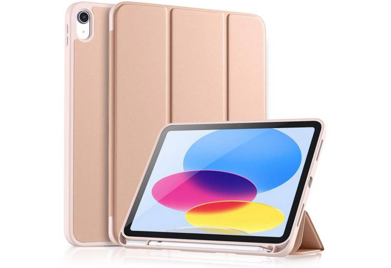 CoolGadget Tablet-Hülle Smart Cover für Apple iPad Pro 12.8 2022, Schutz Tasche aufstellbar mit Stift Halter für iPad Pro 12.8 2022 von CoolGadget