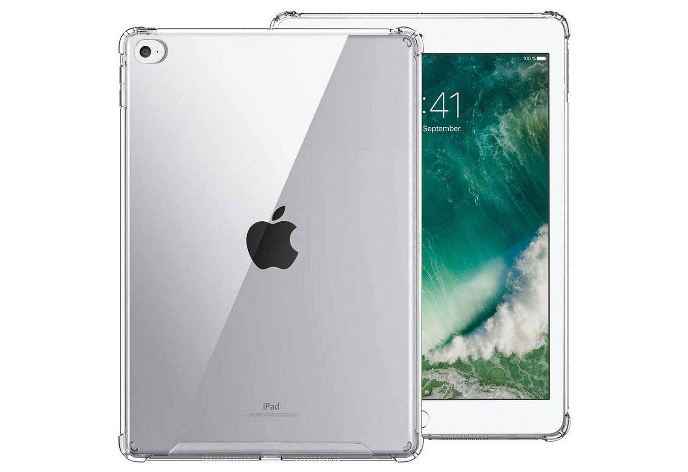 CoolGadget Tablet-Hülle Ultraleichte Schutzhülle für iPad Air 2 24,6 cm (9,7 Zoll), Kantenschutz robustes Slim Case für Apple iPad Air 2 Tablet Hülle von CoolGadget