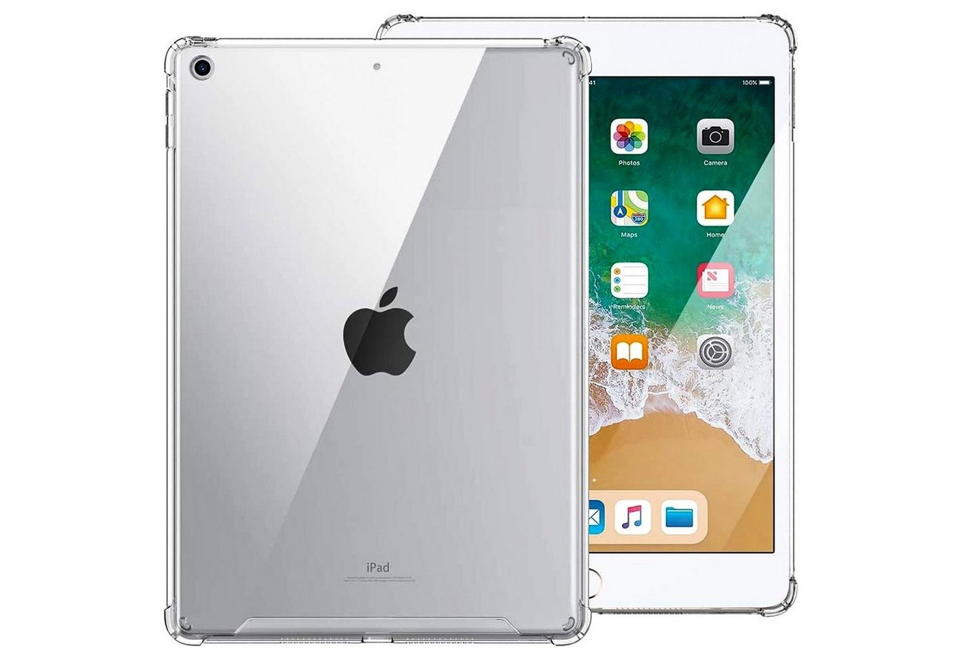 CoolGadget Tablet-Hülle Ultraleichte Schutzhülle für iPad Mini 1/2/3 20,1 cm (7,9 Zoll), Kantenschutz robustes Slim Case für Apple iPad Mini 1/2/3 Tablet Hülle von CoolGadget