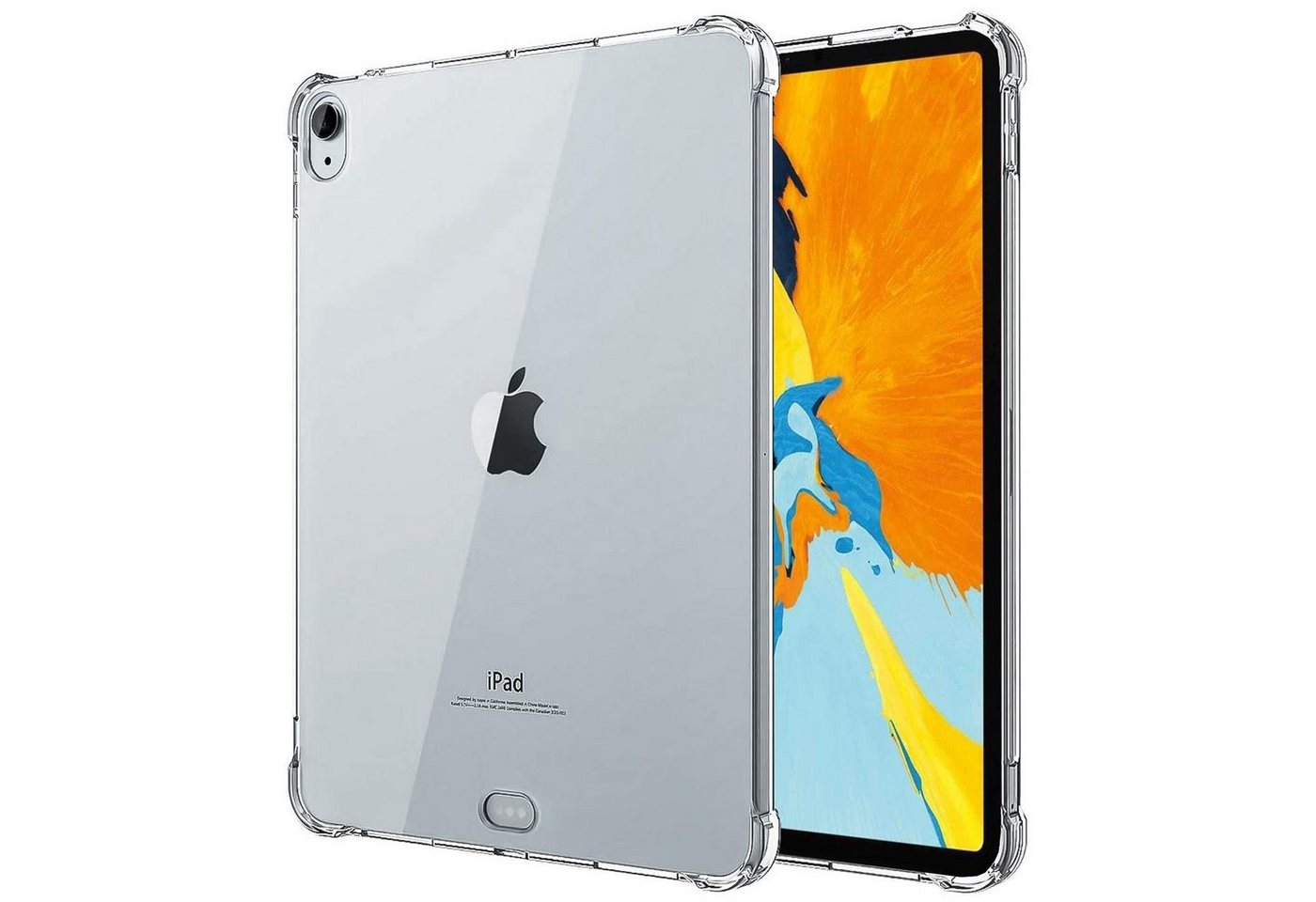CoolGadget Tablet-Hülle Ultraleichte Schutzhülle für iPad Pro 12.9 2018 32,8 cm (12,9 Zoll), Kantenschutz Slim Case für Apple iPad Pro 12.9 (2018) Tablet Hülle von CoolGadget