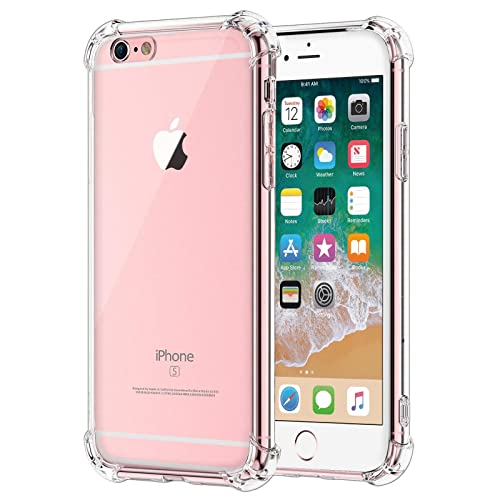 CoolGadget Ultra Crystal Clear Hülle für iPhone 6 / iPhone 6S, Transparente TPU Schutzhülle mit Stoßschutz, Klar CoolGadget Ultra Crystal Clear Hülle für iPhone 6 / iPhone 6S, Transparente TPU Schutzhülle mit Stoßschutz, Klar von CoolGadget