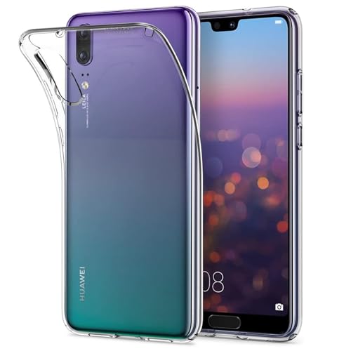 CoolGadget Ultradünne Hülle für Huawei P20, Transparente Schutzhülle aus TPU mit Präzisen Ausschnitten und Kameraschutz, Klar CoolGadget Ultradünne Hülle für Huawei P20, Transparente Schutzhülle aus TPU mit Präzisen Ausschnitten und Kameraschutz, Klar von CoolGadget