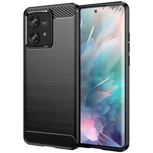 CoolGadget Premium Carbon Handyhülle TPU für Motorola Edge 40 Neo, stoßfest, Kratzfest, rutschfest, Anti-Fingerprint, schwarz CoolGadget Premium Carbon Handyhülle TPU für Motorola Edge 40 Neo, stoßfest, Kratzfest, rutschfest, Anti-Fingerprint, schwarz von CoolGadget