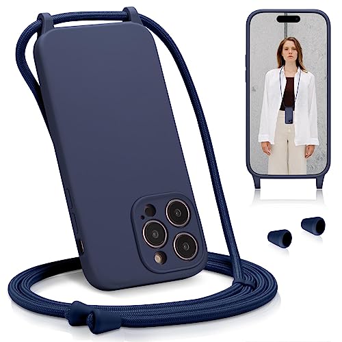 CoolGadget iPhone 13 Pro Handykette - Transparentes Necklace Case mit Trageband, Kameraschutz & Bildschirmschutz, Stilvolle Handyhülle zum Umhängen CoolGadget iPhone 13 Pro Handykette - Transparentes Necklace Case mit Trageband, Kameraschutz & Bildschirmschutz, Stilvolle Handyhülle zum Umhängen von CoolGadget