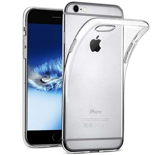 CoolGadget Ultradünne Hülle für iPhone 6 / iPhone 6S, Transparente Schutzhülle aus TPU mit Präzisen Ausschnitten und Kameraschutz, Klar CoolGadget Ultradünne Hülle für iPhone 6 / iPhone 6S, Transparente Schutzhülle aus TPU mit Präzisen Ausschnitten und Kameraschutz, Klar von CoolGadget