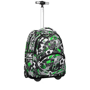 CoolPack Rucksack-Trolley Kunststoff schwarz, grün von CoolPack