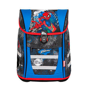 CoolPack Schulranzen Stoff blau, rot von CoolPack