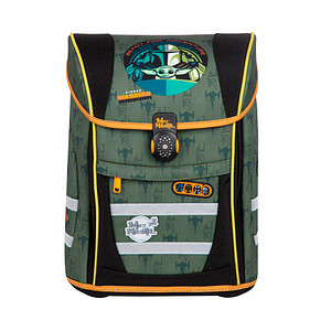 CoolPack Schulranzen Stoff grün, orange von CoolPack