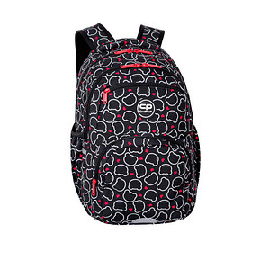 CoolPack Schulranzen Stoff schwarz, rot von CoolPack