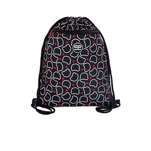 CoolPack Turnbeutel Bear Kunstfaser schwarz, rot von CoolPack