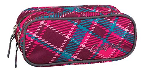 Coolpack 77101CP, Mäppchen CLEVER CRANBERRY CHECK, Multicolor von CoolPack
