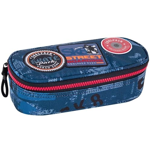 Coolpack B62154, Mäppchen CAMPUS Blue (Badges B), Multicolor von CoolPack