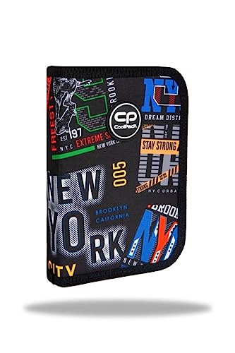 Coolpack F076673, Mäppchen CLIPPER BIG CITY, Multicolor von CoolPack