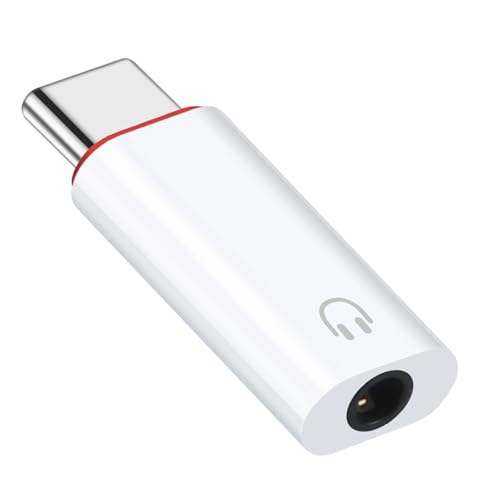 Coolden USB C Klinke Adapter Aux USB C auf 3.5mm Kopfhörer Adapter Audio Konverter 3,5‑mm-Kopfhöreranschluss Adapter für iPhone 15/15 Pro,Samsung S24/S23/A54,Huawei P40/Mate 50,iPad Pro,MacBook Weiß Coolden USB C Klinke Adapter Aux USB C auf 3.5mm Kopfhörer Adapter Audio Konverter 3,5‑mm-Kopfhöreranschluss Adapter für iPhone 15/15 Pro,Samsung S24/S23/A54,Huawei P40/Mate 50,iPad Pro,MacBook Weiß von Coolden