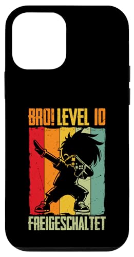 Bro! Level 10 Freigeschaltet 10.Geburtstag Video Gamer Junge Hülle für iPhone 12 mini Bro! Level 10 Freigeschaltet 10.Geburtstag Video Gamer Junge Hülle für iPhone 12 mini von Coole Gamer Geburtstag Zocker Video Spieler Jungs