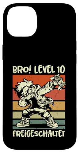 Bro! Level 10 Freigeschaltet 10.Geburtstag Video Gamer Junge Hülle für iPhone 14 Plus Bro! Level 10 Freigeschaltet 10.Geburtstag Video Gamer Junge Hülle für iPhone 14 Plus von Coole Gamer Geburtstag Zocker Video Spieler Jungs