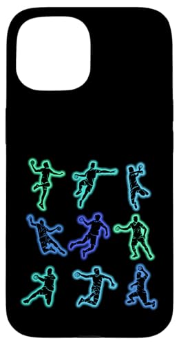 Handball Handballer Kinder Jungen Herren Hülle für iPhone 15 von Coole Handballspieler & Handballer Zubehör