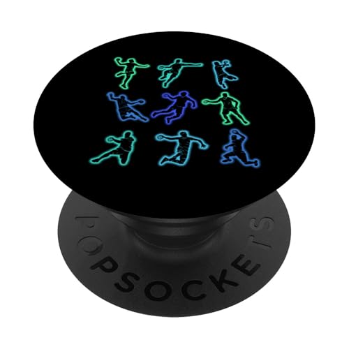 Handball Handballer Kinder Jungen Herren PopSockets Klebender PopGrip von Coole Handballspieler & Handballer Zubehör