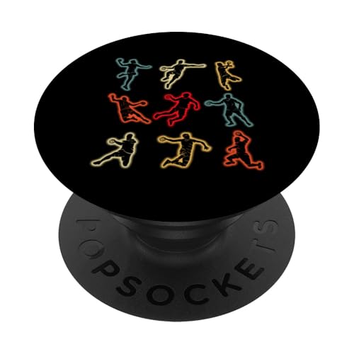 Handball Handballer Kinder Jungen Herren PopSockets Klebender PopGrip von Coole Handballspieler & Handballer Zubehör