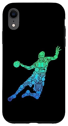 Hülle für iPhone XR Handball Handballer Handballspieler Kinder Jungen Männer von Coole Handballspieler & Handballer Zubehör