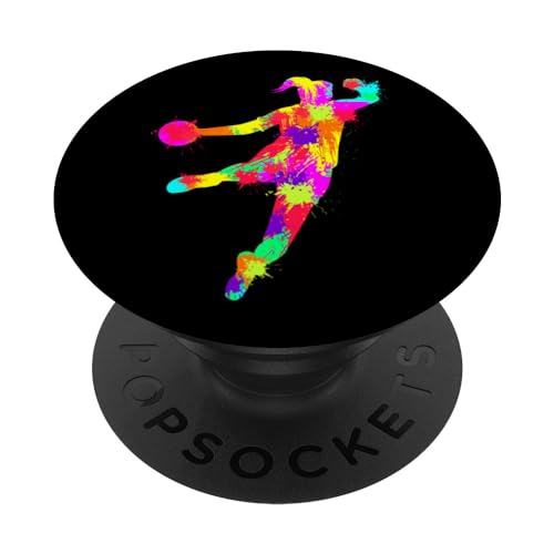 Handball Handballerin Handballspieler Mädchen Kinder PopSockets Klebender PopGrip Handball Handballerin Handballspieler Mädchen Kinder PopSockets Klebender PopGrip von Coole Handballspielerin & Handballer Zubehör