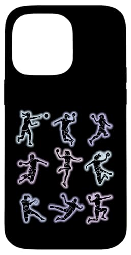 Handball Mädchen Damen Kinder Handballerin Hülle für iPhone 14 Pro Max von Coole Handballspielerin & Handballer Zubehör