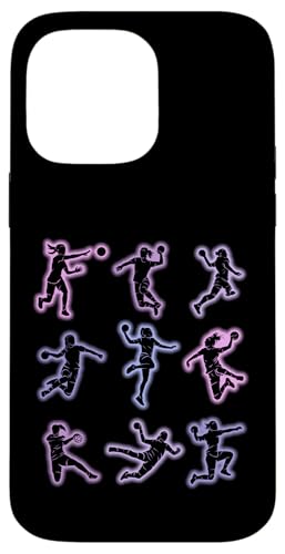 Handball Mädchen Damen Kinder Handballerin Hülle für iPhone 14 Pro Max von Coole Handballspielerin & Handballer Zubehör