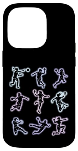 Handball Mädchen Damen Kinder Handballerin Hülle für iPhone 14 Pro von Coole Handballspielerin & Handballer Zubehör