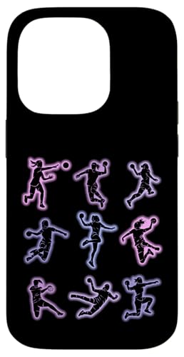 Handball Mädchen Damen Kinder Handballerin Hülle für iPhone 14 Pro von Coole Handballspielerin & Handballer Zubehör
