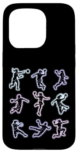 Handball Mädchen Damen Kinder Handballerin Hülle für iPhone 15 Pro von Coole Handballspielerin & Handballer Zubehör