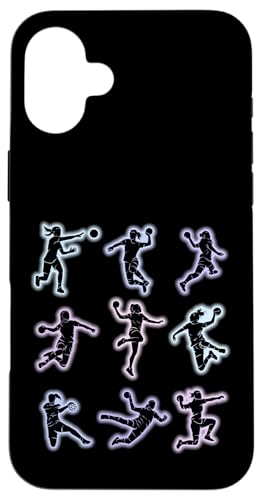 Handball Mädchen Damen Kinder Handballerin Hülle für iPhone 16 Plus von Coole Handballspielerin & Handballer Zubehör