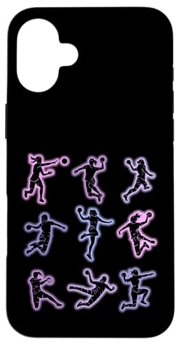 Handball Mädchen Damen Kinder Handballerin Hülle für iPhone 16 Plus von Coole Handballspielerin & Handballer Zubehör