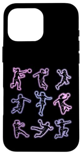 Handball Mädchen Damen Kinder Handballerin Hülle für iPhone 16 Pro Max von Coole Handballspielerin & Handballer Zubehör