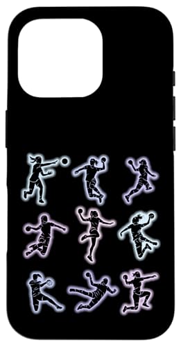 Handball Mädchen Damen Kinder Handballerin Hülle für iPhone 16 Pro von Coole Handballspielerin & Handballer Zubehör