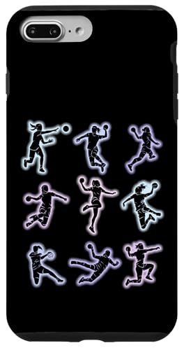 Handball Mädchen Damen Kinder Handballerin Hülle für iPhone 7 Plus/8 Plus von Coole Handballspielerin & Handballer Zubehör
