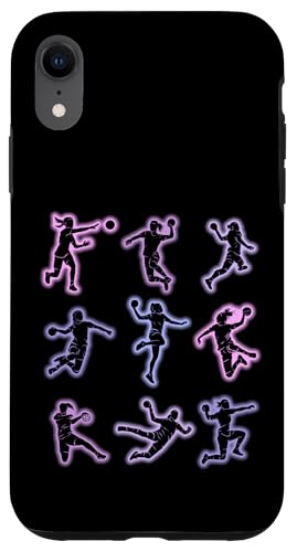 Handball Mädchen Damen Kinder Handballerin Hülle für iPhone XR von Coole Handballspielerin & Handballer Zubehör