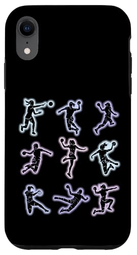 Handball Mädchen Damen Kinder Handballerin Hülle für iPhone XR von Coole Handballspielerin & Handballer Zubehör