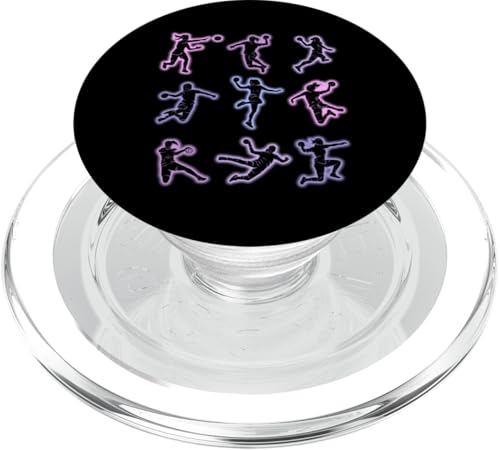 Handball Mädchen Damen Kinder Handballerin PopSockets PopGrip für MagSafe von Coole Handballspielerin & Handballer Zubehör