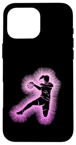 Handball Mädchen Handballerin Damen Kinder Hülle für iPhone 16 Pro Max von Coole Handballspielerin & Handballer Zubehör