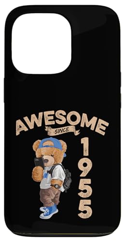 Awesome Since 1955 Lustiger Bär Geschenkidee Kindergarten Hülle für iPhone 13 Pro Awesome Since 1955 Lustiger Bär Geschenkidee Kindergarten Hülle für iPhone 13 Pro von Coole Teddy Jahrgangsgeschenke Awesome Since