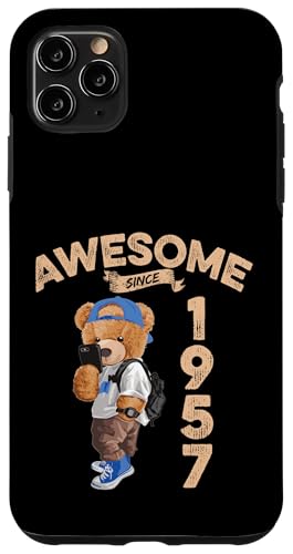 Awesome Since 1957 Lustiger Bär Geschenkidee Kindergarten Hülle für iPhone 11 Pro Max Awesome Since 1957 Lustiger Bär Geschenkidee Kindergarten Hülle für iPhone 11 Pro Max von Coole Teddy Jahrgangsgeschenke Awesome Since