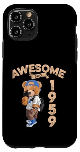 Awesome Since 1959 Lustiger Bär Geschenkidee Kindergarten Hülle für iPhone 11 Pro Awesome Since 1959 Lustiger Bär Geschenkidee Kindergarten Hülle für iPhone 11 Pro von Coole Teddy Jahrgangsgeschenke Awesome Since