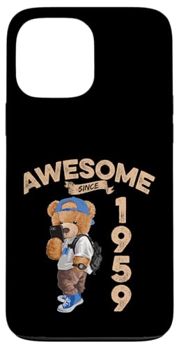 Awesome Since 1959 Lustiger Bär Geschenkidee Kindergarten Hülle für iPhone 13 Pro Max Awesome Since 1959 Lustiger Bär Geschenkidee Kindergarten Hülle für iPhone 13 Pro Max von Coole Teddy Jahrgangsgeschenke Awesome Since