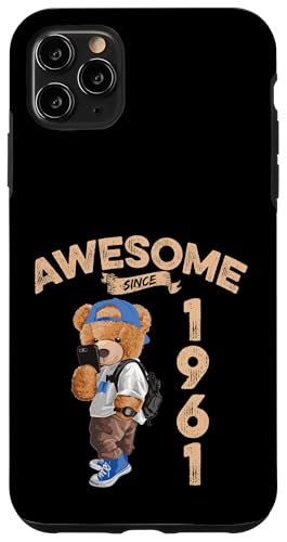Awesome Since 1961 Lustiger Bär Geschenkidee Kindergarten Hülle für iPhone 11 Pro Max Awesome Since 1961 Lustiger Bär Geschenkidee Kindergarten Hülle für iPhone 11 Pro Max von Coole Teddy Jahrgangsgeschenke Awesome Since