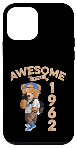 Awesome Since 1962 Lustiger Bär Geschenkidee Kindergarten Hülle für iPhone 12 mini Awesome Since 1962 Lustiger Bär Geschenkidee Kindergarten Hülle für iPhone 12 mini von Coole Teddy Jahrgangsgeschenke Awesome Since