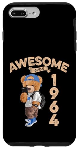 Awesome Since 1964 Lustiger Bär Geschenkidee Kindergarten Hülle für iPhone 7 Plus/8 Plus Awesome Since 1964 Lustiger Bär Geschenkidee Kindergarten Hülle für iPhone 7 Plus/8 Plus von Coole Teddy Jahrgangsgeschenke Awesome Since